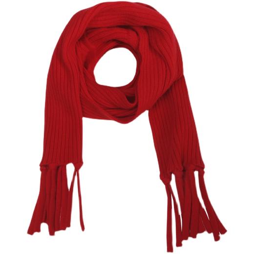 RSG郭培成衣品牌原创设计纯羊毛绞花连帽围巾 商品图4