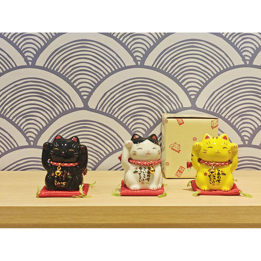 【旬彩】 日本进口药师窑彩绘招财猫 商品图3
