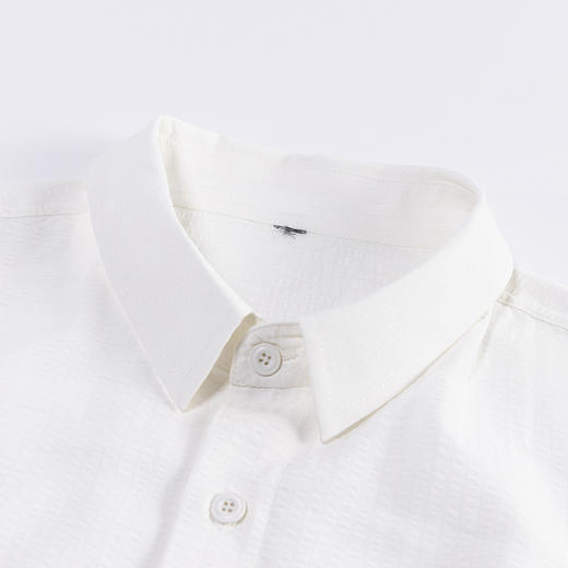 【断码清仓】HX 夏季翻领中袖衬衫Z103420029101 商品图2