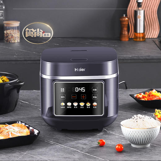 海尔4L触控彩显电饭煲HRC-ZDCA15110 商品图4