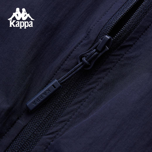 Kappa卡帕背靠背运动外套2025新款休闲连帽防风衣户外防晒服夹克K0F32FJ21 商品图3