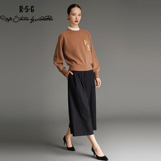 RSG郭培成衣品牌西裤款式松紧腰气质裙裤 商品图4