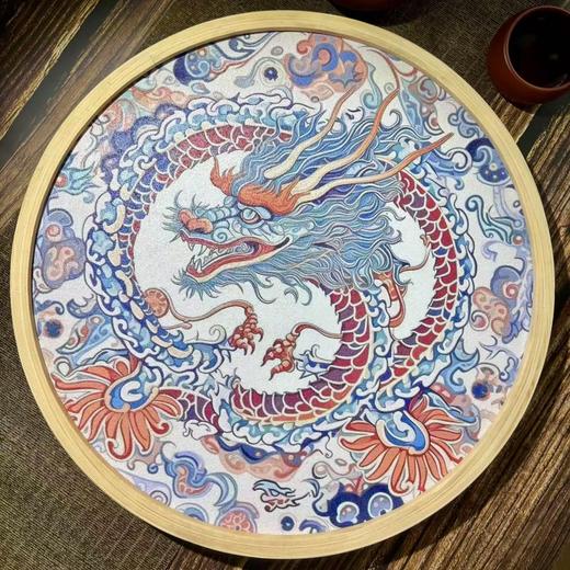 【可吸水茶台】巴蜀汉陶非遗茶砖壶承 （瞬间吸水，自然挥水，非遗工艺） 商品图6