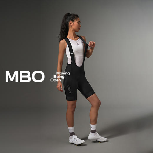 MBO女子肌理背带骑行短裤 25春夏新款EIT双箭头骑行裤T511 (经销商专拍链接，非经销商拍单不发货) 商品图5