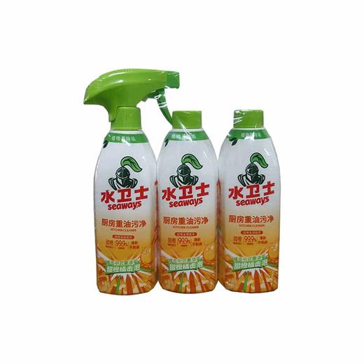 【4.5】水卫仕厨房重油污净480G*3 商品图0