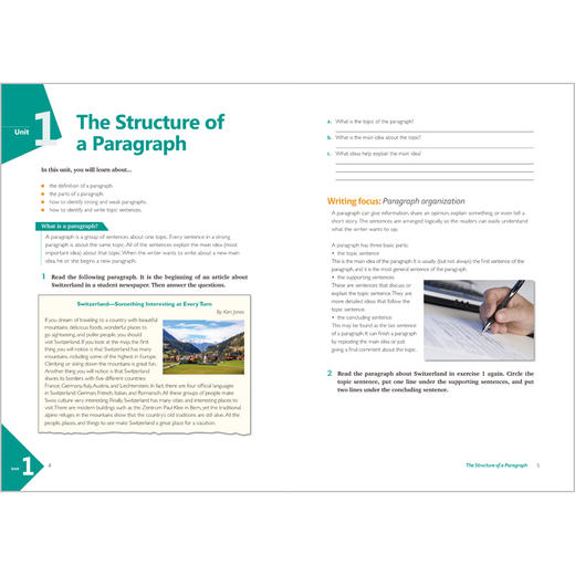 【高中英语选修课程用书】阅读教程/文学赏析与写作/写作教程/中国之旅 商品图11