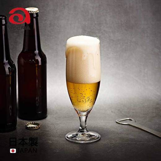 日本进口石塚硝子啤酒杯420B6255 商品图2