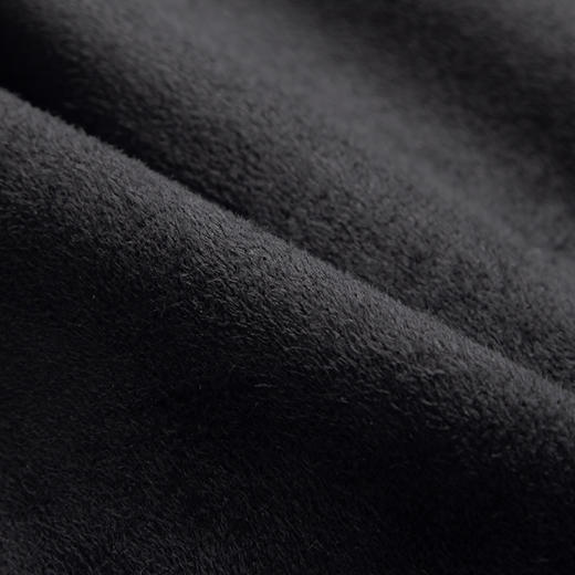 RSG郭培成衣品牌U领简约褶皱皮背心蕾丝百搭马甲黑色 商品图3