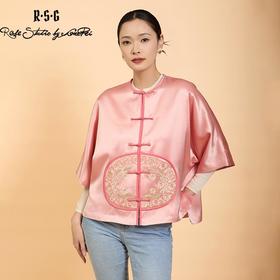 东方境X郭培联名系列：轻高定圆盘刺绣棉服