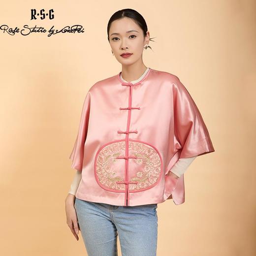 东方境X郭培联名系列：轻高定圆盘刺绣棉服 商品图0