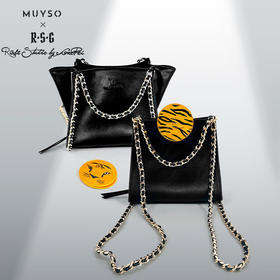 R.S.G & MUYSO联名款 TO-TIGER MINI托特女士背包