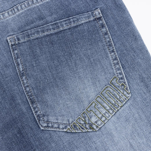 HX 夏季水洗直筒牛仔长裤Y201420011101 商品图7