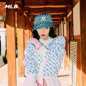 MLB   新款复古牛仔老花渔夫帽                发货时效3-7天【种草号团购】