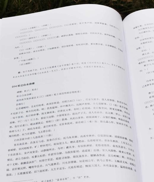 《白水碑刻》，精装，大8开，陕西省古籍整理办公室编，党斌主编，三秦出版社2022年一版一印，367页，定价580，售价288元。 商品图12
