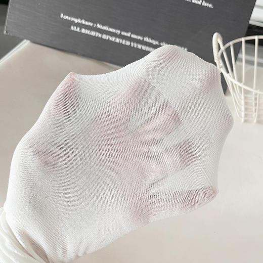 【1双装】女士超薄平板凉感蛋白堆堆袜夏季薄款袜子【6双6折  2512207】 商品图2