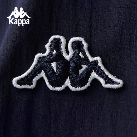 Kappa卡帕背靠背运动外套2025新款休闲连帽防风衣户外防晒服夹克K0F32FJ21 商品图4