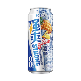 锐澳强爽0糖凤梨伏特加风味鸡尾酒 500ml