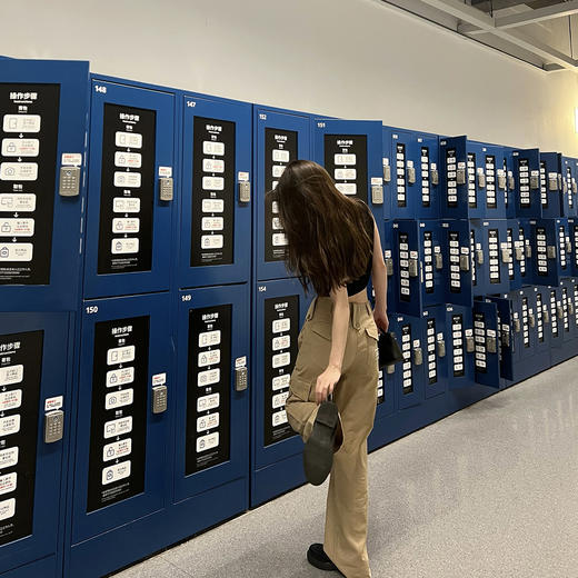 ROMI STUDIO"复古随性"百搭宽松高腰直筒卡其色休闲工装裤 K3383 商品图5