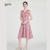 司歌缎面碎花背心连衣裙A891183X 商品缩略图0