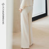 FUYAO扶摇 杏色阔腿裤女2025新款酷飒风职业工装裤垂感百搭休闲裤 商品缩略图4