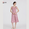 司歌缎面碎花背心连衣裙A891183X 商品缩略图4