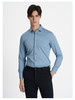 callisto蓝色聚酯纤维混纺长袖衬衫 商品缩略图2