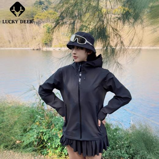 【199秒杀】LUCKY DEER防水1.9W 情侣款户外硬壳冲锋衣 商品图3
