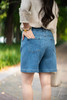 【牛仔短裤 清爽2色  弹力A字版】🍃✨🍃面料软弹亲肤，遮肉宽松显瘦，新款五分裤子，减龄牛仔短裤，7天发货 商品缩略图11