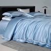 水星家纺140S高端素色春山如辉/春山如黛长绒棉四件套 商品缩略图3