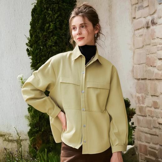 SCWJ斯辰唯佳百搭夹克衬衫，软糯舒适，休闲百搭，男女同款 商品图2