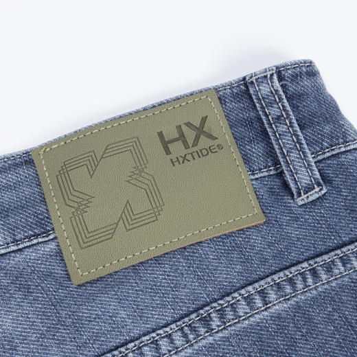 HX 夏季水洗直筒牛仔长裤Y201420011101 商品图6