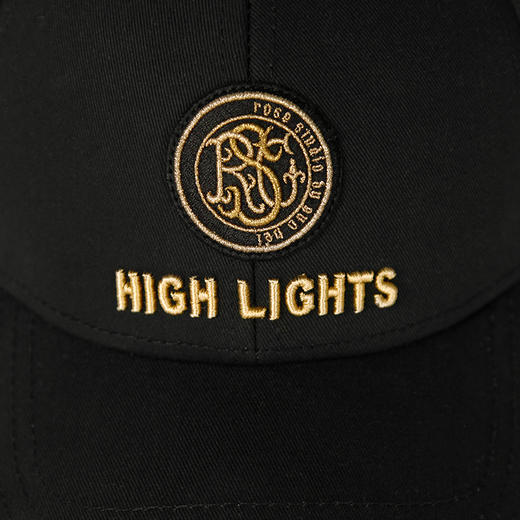 RSG郭培成衣品牌高光十刻系列浮雕刺绣休闲男女情侣棒球帽子 商品图3