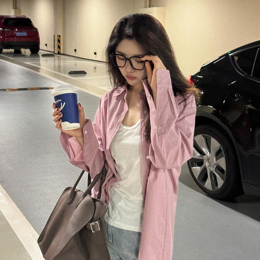 ROMI STUDIO“率性街头”高克重牛仔棉洗水破洞直筒牛仔裤 421N6071 商品图2