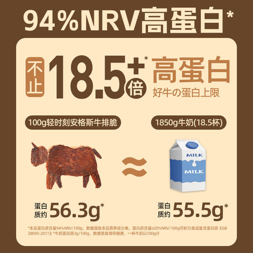 【原味缺货】【双12史低价⚡7.7起超值秒杀】【1袋装】【满39包邮】轻时刻™安格斯牛排脆（香辣味）25克/袋 商品图3