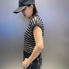 BY黑白条无袖针织衫50222夏季291092663871 商品缩略图2