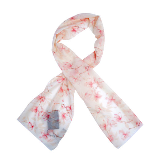 东黎 • 山羊绒女士春夏印花百搭丝巾时尚柔软戒指绒 2148 商品图5