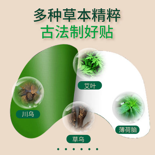 艾草膝盖贴20贴/盒艾灸暖贴正品 商品图4