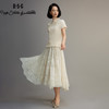R.S.G精品系列新款夏装蕾丝裙新中式米白色改良国风半身裙 商品缩略图0