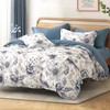 水星家纺全棉柔软舒适繁花·花丛间四件套床上用品 商品缩略图0