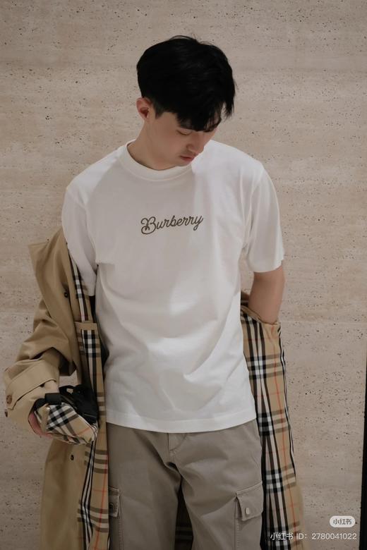 42-2 情侣款 25SS 叛逆浪漫 签名字母/冲浪板骑士 宽松圆领短袖 T袖 商品图7