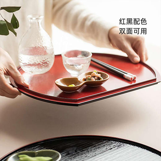 日本进口石田圆盆 平安木30X4cm 商品图2