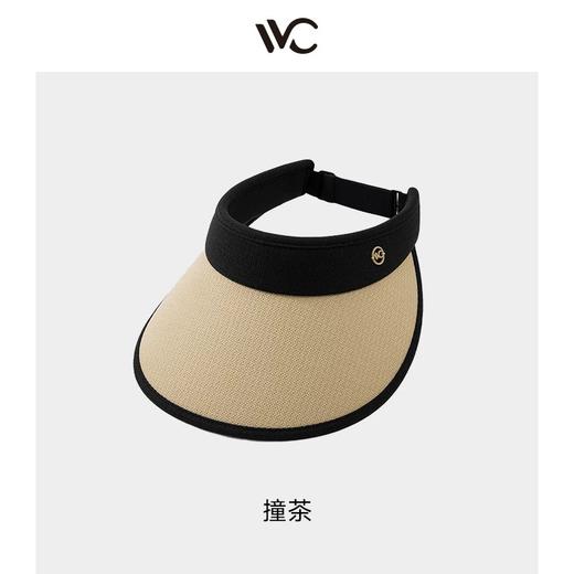 VVC沁风系列 小香风防晒帽防紫外线户外空顶太阳帽 商品图4