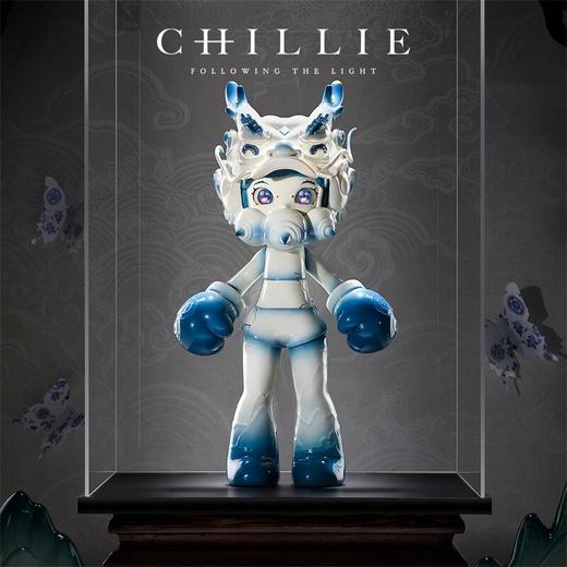 CHILLIE天青过雨——小龙女系列手办青花瓷 商品图0