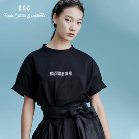 RSG郭培成衣品牌原创设计艺术插画纯棉T恤短袖女夏男女情侣款