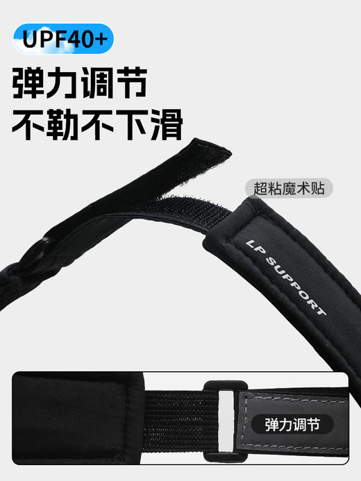 LP运动男女空顶帽运动防晒帽防滑吸汗户外防晒跑步骑行速干运动帽 商品图4