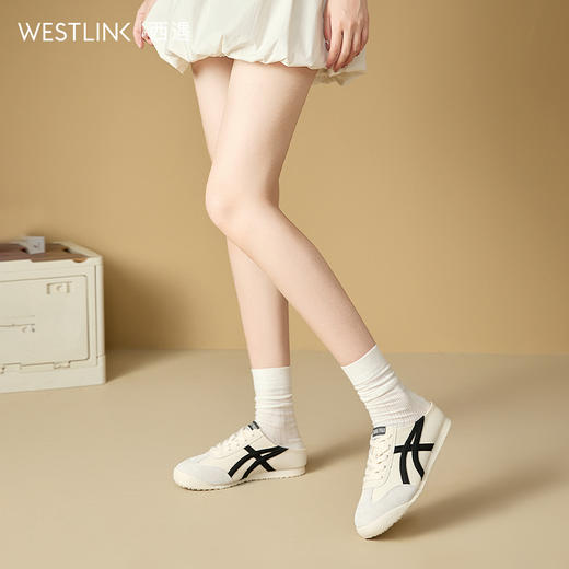 西遇德训鞋半拖女新款春夏百搭一脚蹬懒人休闲鞋包头外穿拖鞋V0556540 商品图2