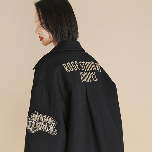 RSG郭培成衣品牌高光十刻国风浮雕设计感潮牌风保暖外套 商品图3