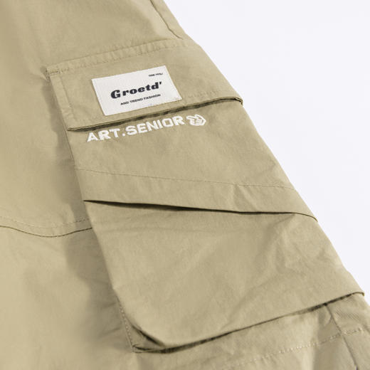 【断码清仓】HX 夏季工装休闲五分裤S206420020101/02 商品图12