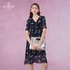 乔万尼连衣裙夏真丝桑蚕丝法式碎花EI2E770 商品缩略图2