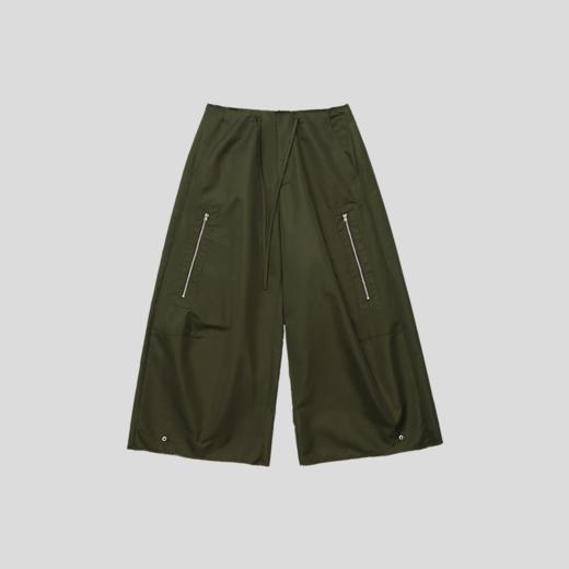 GOODBAI 916 无腰线抽绳口袋打褶休闲9分裤 商品图1